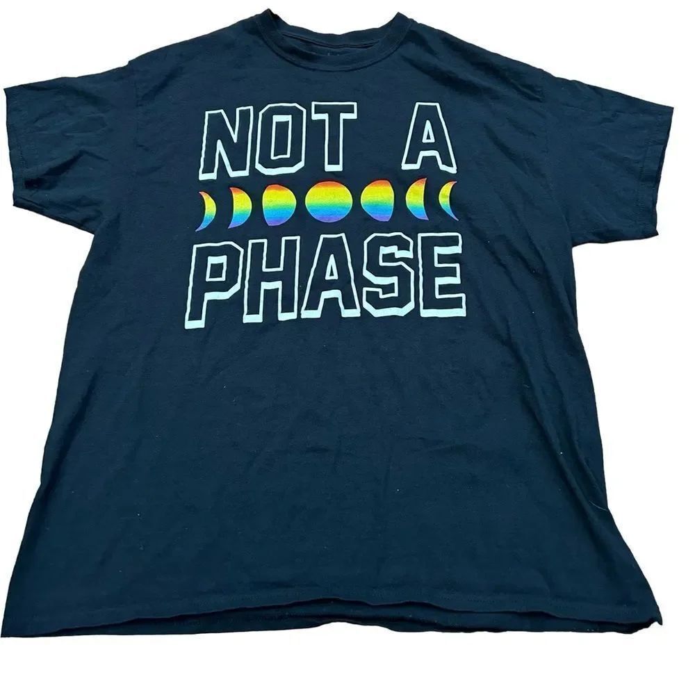 LGBTQ+ Not a Phase Pride T-shirt
